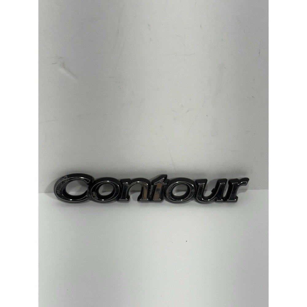 FORD CONTOUR REAR‎ EMBLEM LOGO BADGE SIGN SYMBOL USED OEM B6622 95 96 97 98 99